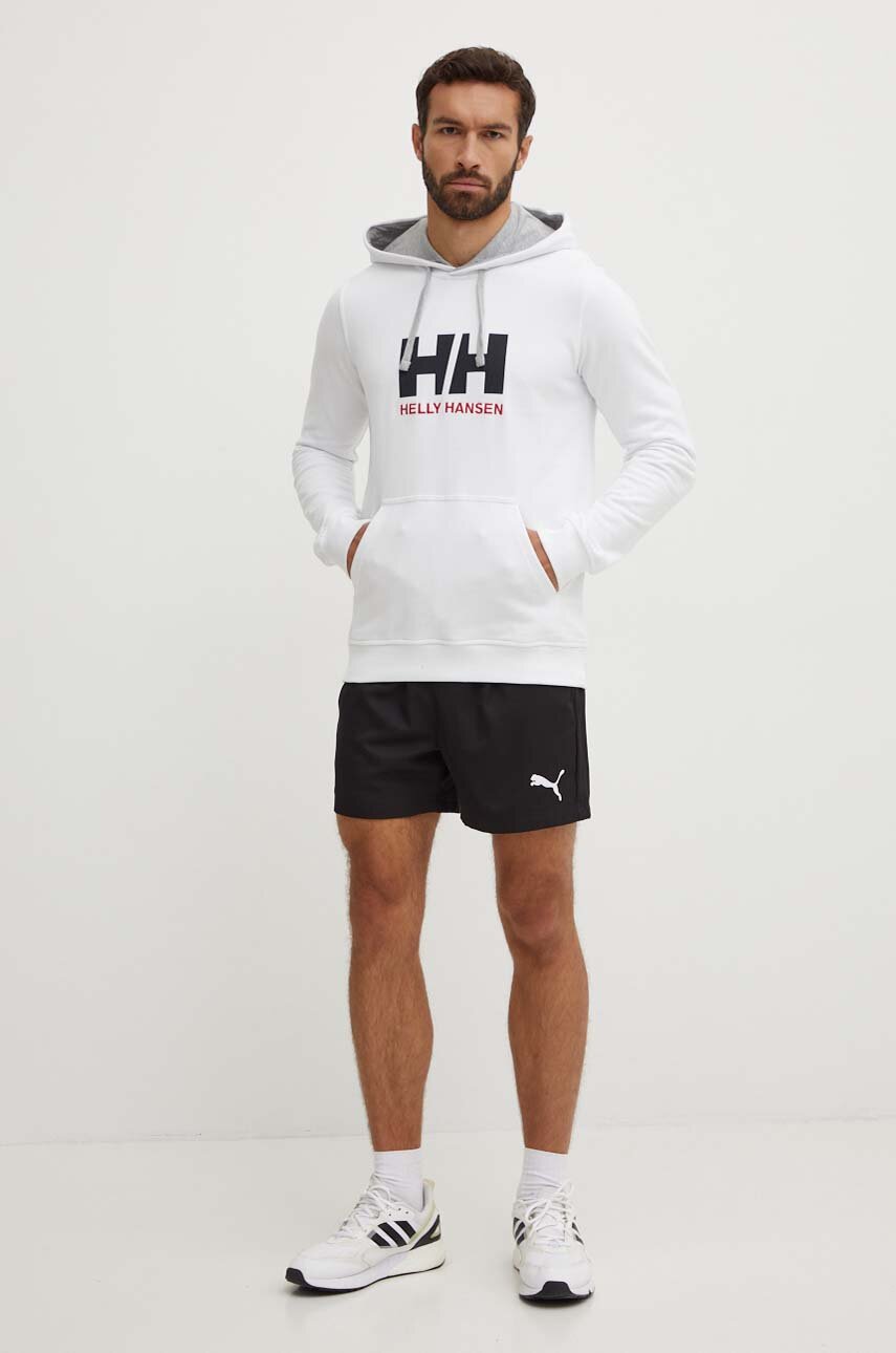 Helly Hansen - Bluza HH LOGO HOODIE 33977 biały SS24