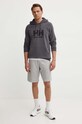 Βαμβακερή μπλούζα Helly Hansen 33977 γκρί SS24