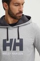 Helly Hansen bluza HH LOGO HOODIE szary 33977