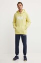 Helly Hansen hanorac de bumbac HH LOGO HOODIE 33977 galben SS24