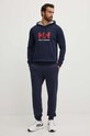 Helly Hansen Mikina HH LOGO HOODIE 33977 tmavomodrá SS24