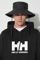 Helly Hansen hanorac de bumbac HH LOGO HOODIE 33977 negru