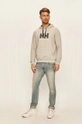 Helly Hansen bluza HH LOGO HOODIE szary