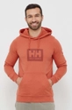 orange Helly Hansen cotton sweatshirt