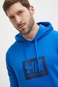 Helly Hansen bluza bawełniana 53289 niebieski