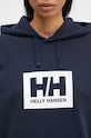 Helly Hansen cotton sweatshirt navy 53289