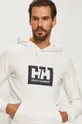 λευκό Βαμβακερή μπλούζα Helly Hansen