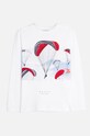 Mayoral - Longsleeve copii 128-172 cm print alb 6074.7D.JUNIOR