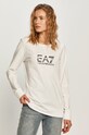 EA7 Emporio Armani - Mikina bez kapuce bílá 8NTM39.TJ31Z
