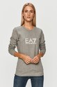 EA7 Emporio Armani - Mikina bez kapuce šedá 8NTM39.TJ31Z