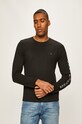 Tommy Hilfiger - Longsleeve negru MW0MW12514