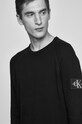 Calvin Klein Jeans - Tričko s dlouhým rukávem černá J30J314168