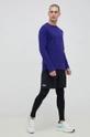 Longsleeve Under Armour μωβ