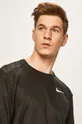 čierna Nike - Pánske tričko s dlhým rukávom