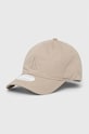 Calvin Klein Jeans czapka bawełna beżowy K60K606624