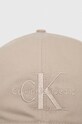 Calvin Klein Jeans czapka K60K606624 beżowy AW22