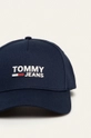 Tommy Jeans - Čiapka tmavomodrá