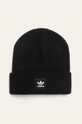 czarny adidas Originals – Czapka M Adicolor Cuff Beanie Damski