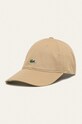 Lacoste căciulă bumbac bej RK4714