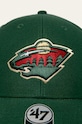 Doplnky Čiapka 47 brand NHL Minnesota Wild H.MVP29WBV.DG zelená