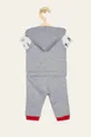 Guess Jeans - Sada pre bábätká 55-76 cm (3 pak) sivá