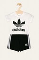 adidas Originals - Παιδικό σετ 62-104 cm λευκό FI8318