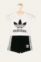 adidas Originals - Παιδικό σετ 62-104 cm λευκό FI8318