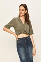 Only - Bluzka regular turkusowy 15181018