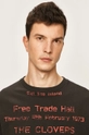 fekete Pepe Jeans - T-shirt Colin Férfi