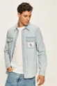 Calvin Klein Jeans - Rifľová košeľa Pánsky