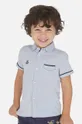 голубой Mayoral - Детская рубашка 92-134 см. Для мальчиков