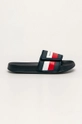 tmavomodrá Tommy Hilfiger - Detské šľapky Chlapčenský