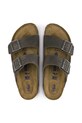 Birkenstock - Δερμάτινες παντόφλες Arizona FL SFB 1013645 γκρί