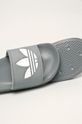 szary adidas Originals - Klapki FU7592.D