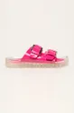 rózsaszín Calvin Klein - Papucs cipő Női