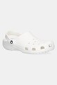 Crocs papuci Classic sintetic alb CROCS.CLASSIC.10001