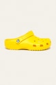 Crocs papucs Classic szintetikus sárga CROCS.CLASSIC.10001