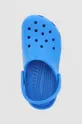 blue Crocs sliders Classic