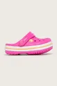 ροζ Crocs - Παιδικές παντόφλες Για κορίτσια