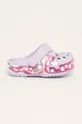 фіолетовий Crocs - Дитячі шльопанці Для дівчаток