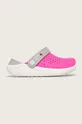 розовый Crocs - Кожаные шлепанцы Для девочек