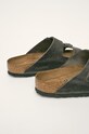 Obuwie Birkenstock - Klapki skórzane Arizona 552801 szary