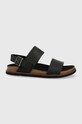 Δερμάτινα σανδάλια Timberland μαύρο TB0A2CET0151