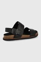 Δερμάτινα σανδάλια Timberland TB0A2CET0151 μαύρο SS22