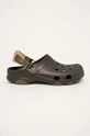 brown Crocs sliders Men’s