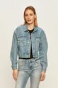 Tommy Jeans - Rifľová bunda  100% Bavlna