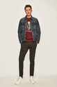Polo Ralph Lauren - Rifľová bunda 710673235001 modrá SS21