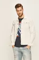 biela Pepe Jeans - Rifľová bunda Belife Pánsky