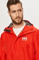 red Helly Hansen jacket