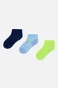 zelená Mayoral - Detské členkové ponožky (3-pak) Chlapčenský